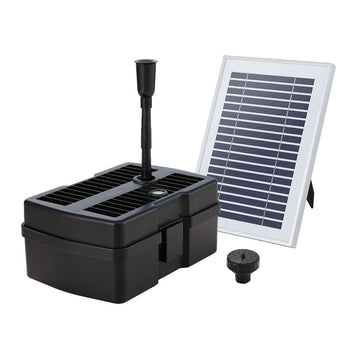 Gardeon Solar Submersible Water Pond Fountain Pump with Filter Box 4.6FT 470L/H - RnR Galore