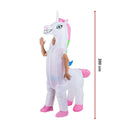 Giant Unicorn Fancy Dress Fan Inflatable Costume Suit - RnR Galore
