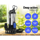 Giantz 2000W Submersible Dirty Water Pump Bore Tank Well Steel Automatic - RnR Galore