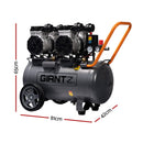 Giantz 50L Air Compressor 200L/min 3.0HP Oil - Free Quiet Electric Portable Air Inflator - RnR Galore