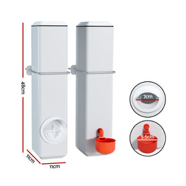 Giantz Chicken Feeder 4L Water Dispenser Automatic Waterer - RnR Galore