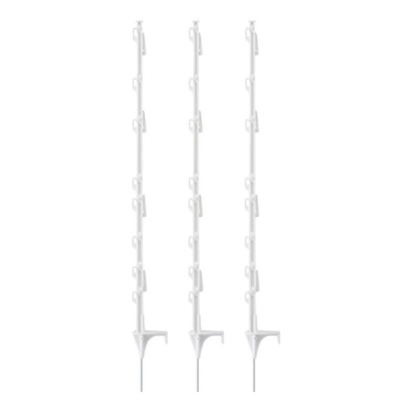Giantz Electric Fence Posts 20pcs Electric Fence Poly White - RnR Galore