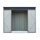 Giantz Garden Shed 2.31x1.31M Sheds Outdoor Storage Tool Metal Workshop Shelter Double Door - RnR Galore