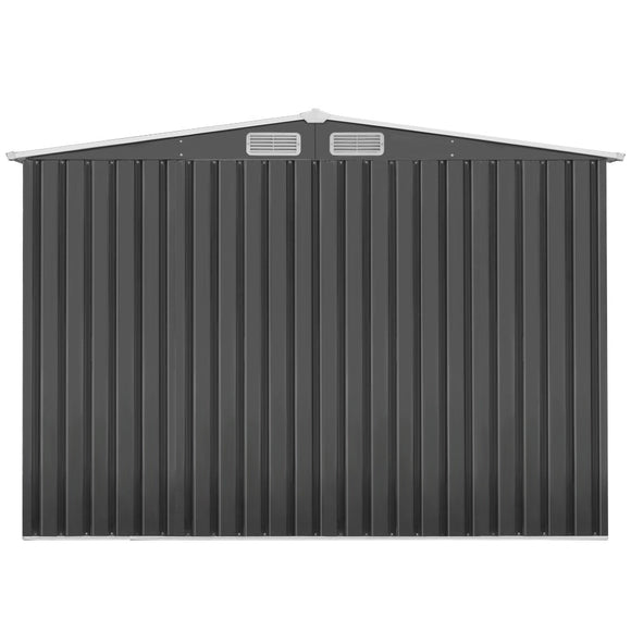 Giantz Garden Shed 2.58x3.14M w/Metal Base Sheds Outdoor Storage Workshop Shelter Sliding Door - RnR Galore