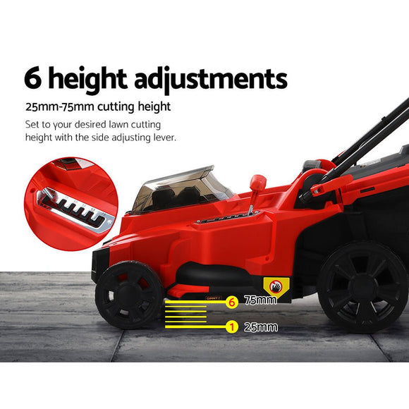Giantz Lawn Mower 37cm Cutting Width Cordless 40V Electric Lawnmower - RnR Galore