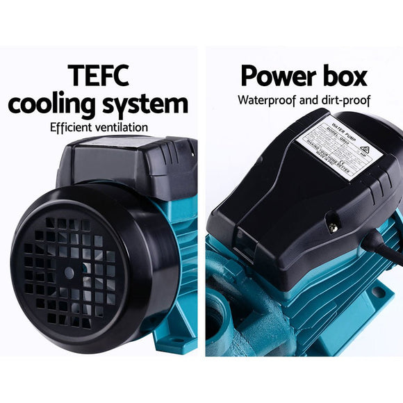 Giantz Peripheral Water Pump Clean Garden Farm Rain Tank Irrigation Electric QB60 - RnR Galore