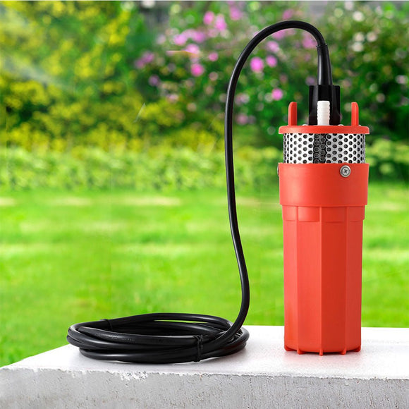 Giantz Submersible Solar Water Pump 24V 70M Head Deep Well Bore Self - priming - RnR Galore