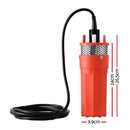 Giantz Submersible Solar Water Pump 24V 70M Head Deep Well Bore Self - priming - RnR Galore
