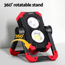 Giantz Work Light Rechargeable Torch USB Cordless LED Lamp Rotation Folding - RnR Galore