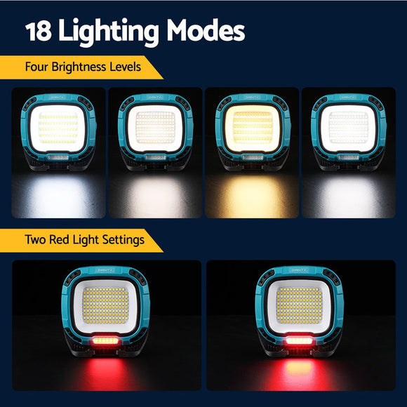 Giantz Work Light Torch Rechargeable USB Cordless Magnetic LED Lamp Charging - RnR Galore