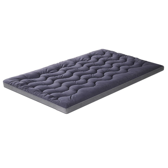 Giselle 5cm Mattress Topper Pillowtop toppers Bamboo Charcoal Double - RnR Galore