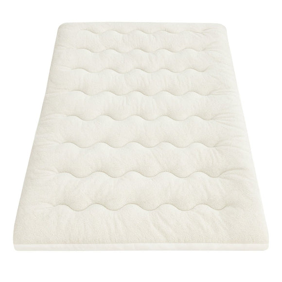 Giselle 5cm Mattress Topper Pillowtop toppers Double - Sided King Single - RnR Galore