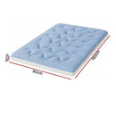 Giselle 5cm Mattress Topper Pillowtop toppers Double - Sided Single - RnR Galore