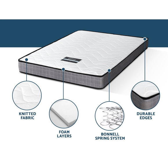 Giselle Bedding 13cm Mattress Tight Top Queen - RnR Galore