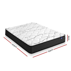 Giselle Bedding 16cm Mattress Medium Firm Queen - RnR Galore