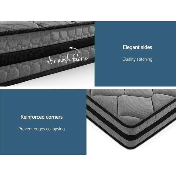 Giselle Bedding 22cm Mattress Medium Firm Double - RnR Galore