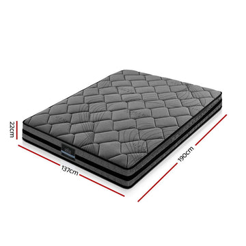Giselle Bedding 22cm Mattress Medium Firm Double - RnR Galore