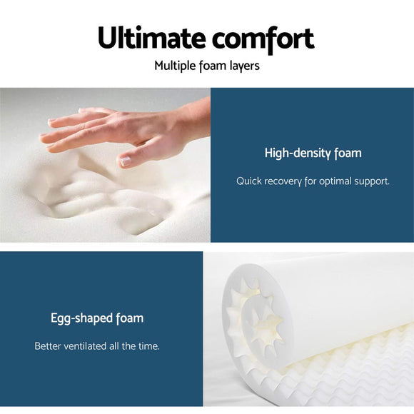 Giselle Bedding 28cm Mattress Super Firm Double - RnR Galore