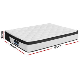 Giselle Bedding 30cm Mattress Euro Top Double - RnR Galore