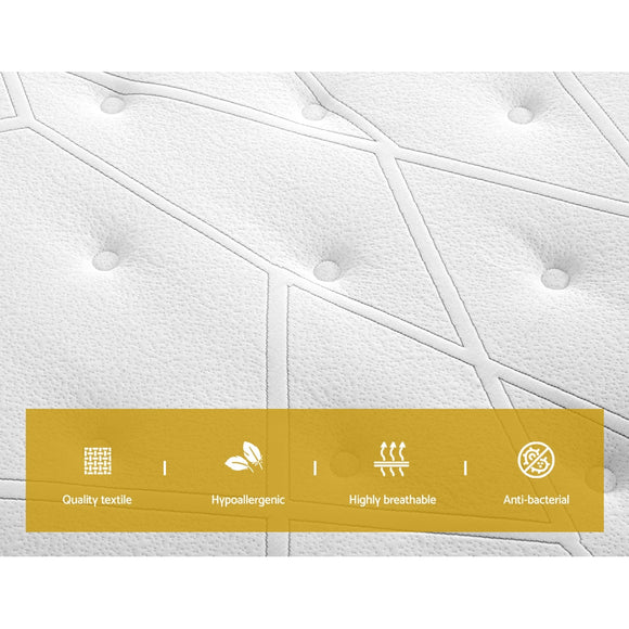 Giselle Bedding 32cm Mattress Euro Top King - RnR Galore