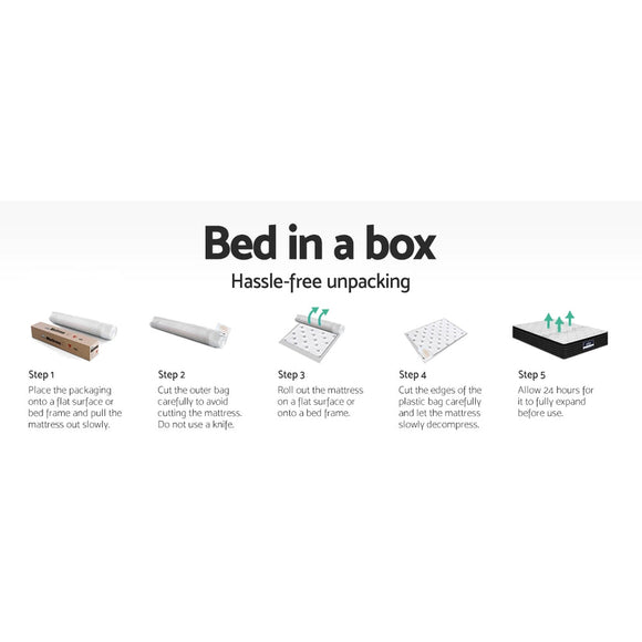 Giselle Bedding 32cm Mattress Extra Firm King - RnR Galore
