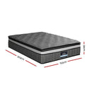 Giselle Bedding 34cm Mattress Double Layer Pocket Spring Queen - RnR Galore