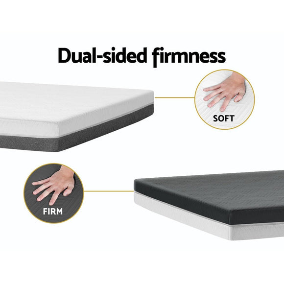 Giselle Bedding Memory Foam Mattress Bed Cool Gel Non Spring 15cm King - RnR Galore