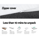 Giselle Bedding Memory Foam Mattress Bed Cool Gel Non Spring 15cm Queen - RnR Galore