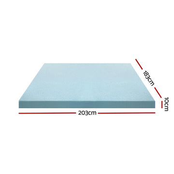 Giselle Bedding Memory Foam Mattress Topper Cool Gel Bed Mat Bamboo 10cm King - RnR Galore