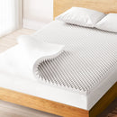 Giselle Bedding Memory Foam Mattress Topper Egg Crate 5cm Queen - RnR Galore