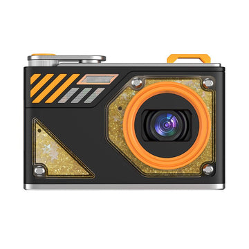 Glitter Sand Design 64MP HD Digital Camera with LED Fill Light & Auto Focus(black) - RnR Galore
