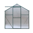 Green Fingers Greenhouse 2.52x1.9x1.83M Aluminium Polycarbonate Green House Garden Shed - RnR Galore