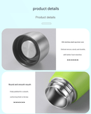 Green Premium 304 Stainless Steel Vacuum Insulated Water Bottle - 532ml Large Capacity Sports Flask with 12 - 24 Hour Thermal Retention, Leak - Proof Portable Travel Mug for Gym, Office, Car and Outdoor Activities - RnR Galore