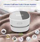 Green Rechargeable Cordless Mini Desktop Vacuum - Portable Handheld Cleaner for Desk, Keyboard, Crumb & Dust - RnR Galore