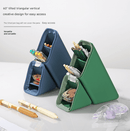 Grey Transforming Silicone Pencil Case - Stand - Up Pen Holder & Stationery Organizer - RnR Galore