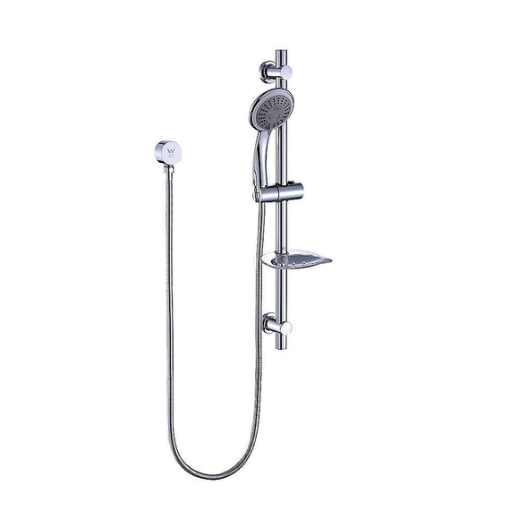 Hand Held Shower Rail Soap Dish Bathroom Set - RnR Galore