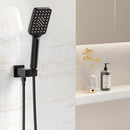 Handheld Shower Head Holder 3.1'' High Pressure Black - RnR Galore