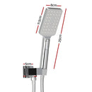 Handheld Shower Head Holder 3.1'' High Pressure Silver - RnR Galore