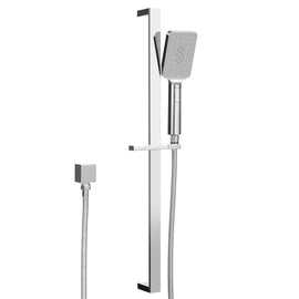 Handheld Shower Head Set 3.1'' High Pressure Silver - RnR Galore