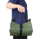 Heavy - Duty Canvas Tool Roll Up Bag & Organizer Tote - Multi - Pocket Wrench & Tool Pouch(Green) - RnR Galore