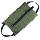 Heavy - Duty Canvas Tool Roll Up Bag & Organizer Tote - Multi - Pocket Wrench & Tool Pouch(Green) - RnR Galore