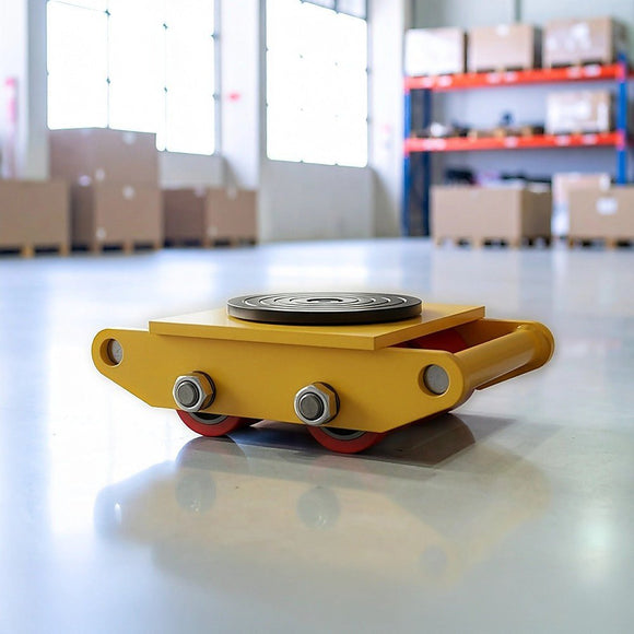 Heavy Duty Machine Dolly Skate Machinery Roller Mover Cargo Trolley 6T - RnR Galore