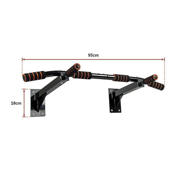 Heavy Duty Pull Up Bar Home Gym Chin Up Bar Wall Ceiling Mount - RnR Galore