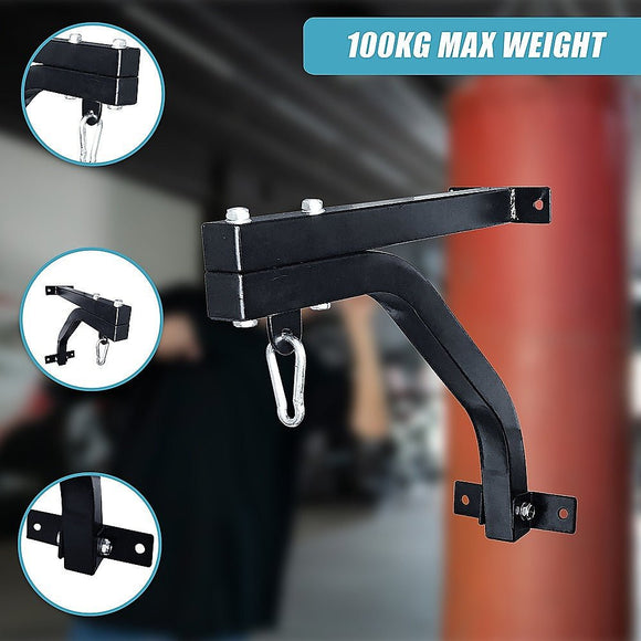 Heavy Duty Punch Bag Wall Bracket – Steel Boxing Bag Holder for Home Gym - RnR Galore