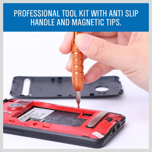 HORUSDY 18 in 1 Mobile Phone Repair Tools Kit Pry Opening Tool Screwdriver - RnR Galore