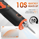 HORUSDY 8W 4V Max Cordless Soldering Iron Rechargeable with Lithium-Ion Battery - RnR Galore