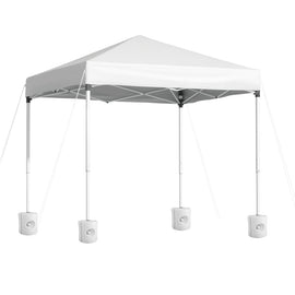 Instahut Gazebo 2x2m Outdoor Patio Garden Marquee Shade w/ Base Pods White - RnR Galore