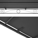 Instahut Gazebo Marquee 3m Outdoor Event Wedding Tent Camping Party Shade Iron Art Canopy Grey - RnR Galore