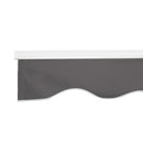 Instahut Retractable Folding Arm Awning Manual Sunshade 4Mx3M Grey - RnR Galore