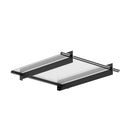 Instahut Window Door Awning Canopy 1mx1m Flat Transparent Sheet Metal Frame - RnR Galore